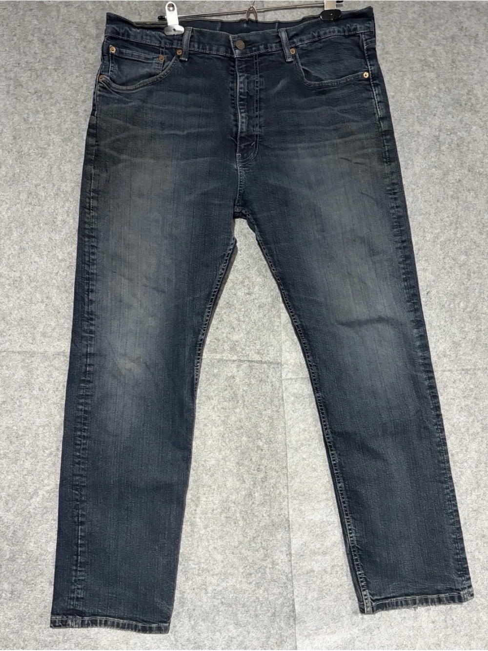 Levi's Men's Straight Jeans in Dark Blue Wash